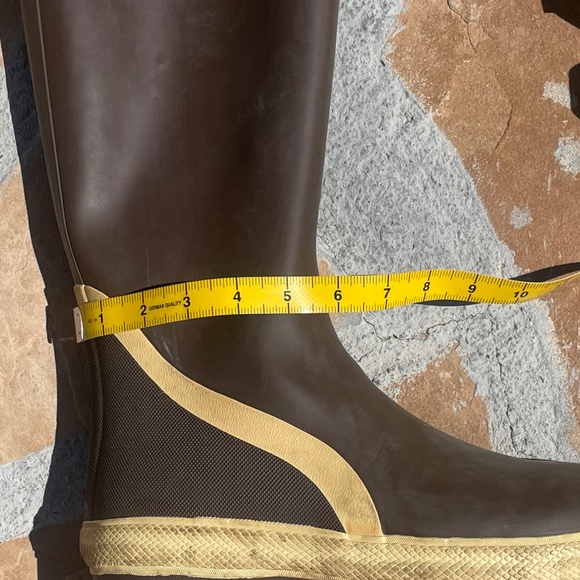 GUC Pro Line TruMaxx Rubber Boots for Men (Size: 10/Color: Brown & Cream) - Picture 16 of 16